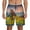 Horse Sunflowers, variant on Lavender Bicycle Men’s Swim Trunks Quick Dry Swim Shorts Board Shorts with Mesh Lining-Small