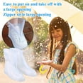 thumbnail image 4 of Rain Shoe Covers - Plastic Waterproof Boot Covers, Reusable And Easy To Clean Rain Shoes Boots Covers, Overshoes Galoshes Travel for Men Women Kids (1 Pair, M), 4 of 4
