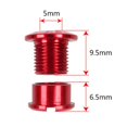 thumbnail image 2 of Compatible Withcompatible Withlitepro 5pcs Bicycle Wheel Bolt For Crankset Bike Parts Gold, 2 of 5