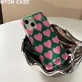 thumbnail image 2 of Cute Love Heart IMD Protective Phone Cases for Iphone 14 Pro Max 11 12 13 Pro Max 12 Pro 15 Shockproof Soft TPU Cover Bumper, 2 of 5
