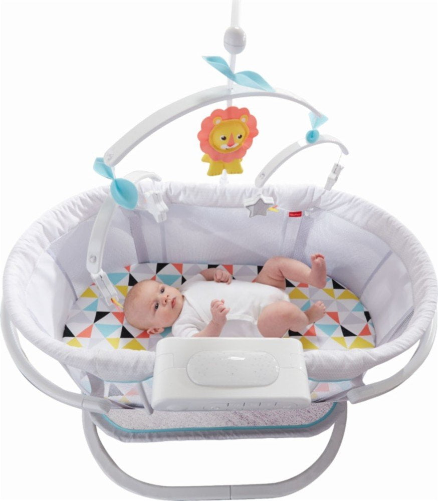 fisher price soothing motions bassinet walmart