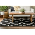 thumbnail image 6 of Well Woven Sydney LuLu'S Trellis Geometric Black 9'3" x 12'6" Area Rug, 6 of 7