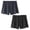 Dark Gray, variant on Mens Boxers Durable Comfortable Boxer Shorts for Men Loose Ultra-Soft Men's Underwear 2 Pack White XXXL