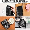 thumbnail image 7 of GZHJMY Electric Guitar Music Rock Roll Kitchen Towels Dish Bar Tea Towel Dishcloths 1 Pack Super Absorbent Soft 18 x 28 inches, 7 of 7