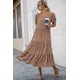 thumbnail image 2 of Vestido PRETTYGARDEN 2025 Boho Floral Midi con Mangas Abullonadas Talla M, 2 of 8