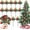 Red/Green/Gold, variant on 12 Set 7.67 Inch Mardi Gras Ball Picks Shatterproof Purple Green and Gold Ball Ornaments on Wired Picks Glitter Carnival Glitter Stems for Mardi Gras Tree Vase DIY Decoration Supplies