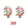 thumbnail image 2 of Pendientes con clip para la oreja para niños, con dibujos animados, sin orificio para la oreja, con forma de sirena y unicornio, 2 of 6