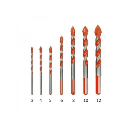 

Triangular-overlord Handle Multifunctional Drill Bits Ceramic Tile Drill
