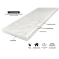 thumbnail image 4 of Stone Tile Mosaics 5x24 Marble Threshold Polished (Marble Saddle), 4 of 4