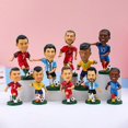 thumbnail image 2 of Qatar Football Star Hand Puppet Doll Bobblehead Hand Puppet Resin Ornamentmbappe, 2 of 2