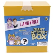 Lankybox Big Boxy Mystery Box, Yellow Surprise Box with Plush, Squish, Role-Play and Much More