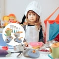 thumbnail image 5 of Pretend Play Kitchen Accessories Toys Set, Cookware Pots and Pans Cooking Utensils Playset Gifts for 3 4 5 Years Old Kids Girls Boys Toddler, 5 of 6