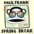 thumbnail image 2 of Men's Paul Frank Spring Break Julius the Monkey  Graphic Tee Beige 3X Large, 2 of 4