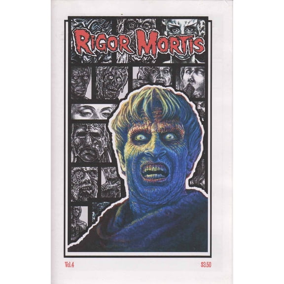 Rigor Mortis #4 VF ; Zombie Panic Attack Comic Book