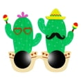 thumbnail image 1 of Dulces de sol divertidas divertidas accesorio Cactus Zulema gafas de sol novedosas, 1 of 7