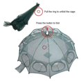 thumbnail image 1 of 4/6/8/10 Hole Automatic Fishing Trap Portable Folding Fishing Net Fish Shrimp Minnow Crab Mesh Trap Cage, 1 of 5