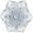 Prism Pattern Snowflake, variant on PMU 18 Inch Prism Pattern Snowflake Dots Mylar Balloon Pkg/10