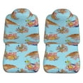thumbnail image 5 of Fotbe Turtles And Corals Pattern Automotive Seat Covers for Cars Trucks and SUVs – Car Seat Covers for Front Seats,Protective Seat Covers,Vehicle Seat Covers, Set of 2, 5 of 9