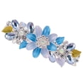 thumbnail image 2 of Nuevo pasador de pelo de moda con flor de diamantes de imitación de cristal, horquilla para mujer, joyería, 2 of 5
