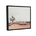 thumbnail image 3 of Stupell Industries Vintage Car in Desert Scenery Nature Photography Black Floater Framed Art Print Wall Art, 31 x 25, 3 of 9