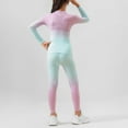 thumbnail image 3 of High Elasticity Quick Drying Girls Ski Compression Base Layer Set Breathable Warm Wicking Function for Children,Color:Pink,Size:10-12 Years, 3 of 9