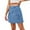 Denim Blue, variant on XBASW Womens Jean Skirts Washed Denim Cargo Skirts High Waisted Summer Mini Skirt with Pockets for Womens S-XXL