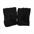 thumbnail image 3 of LEKODE Unisex Fingerless Workout Gloves, Breathable Lightweight Gym Gloves with Palm Protection for Weight Lifting, Cycling, Fitness Training and Daily Exercise B Black L, 3 of 3