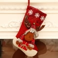 thumbnail image 1 of decor hanging,Christmas Decoration Santa Socks Candy Socks Gift Christmas Tree Pendant,Red, 1 of 1
