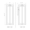 thumbnail image 3 of Z-Lite 3 Light Vanity, 3 of 8