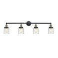 thumbnail image 4 of Innovations Lighting  Bell 4 Light 42" Bath Vanity Light Silver Plated Mercury/Oil Rubbed Bronze, 4 of 5