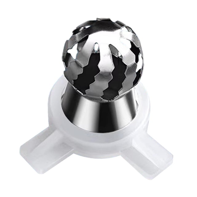 HLONK Bec pour Machines à Crème Glacée Bec pour Machines à Crème Glacée Buse de Comptoir Raccords Robuste Machine à Sorbet d'Été Bec de Bouchon de Modelage en Acier Inoxydable A