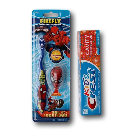 toothbrush spiderman firefly paste toothpaste tooth spider marvel ultimate cap kit travel man dialog displays option button additional opens zoom