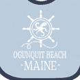 thumbnail image 4 of Inktastic Ogunquit Beach Maine Boys or Girls Baby Bib, 4 of 4