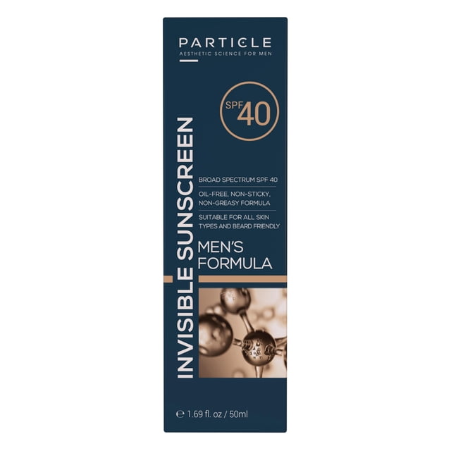 Protector solar Particle Invisible 40 SPF 50 ml para hombre