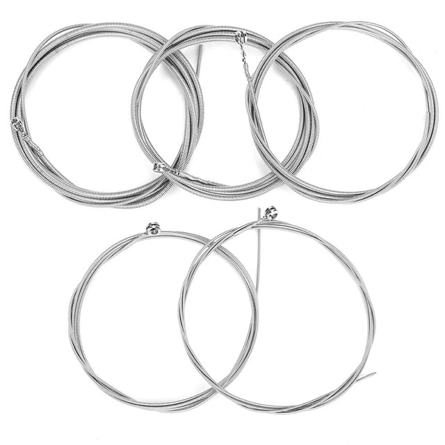 Cuerdas para Bajo eléctrico Nikou de Acero de 1 mm 1,4 mm 2 mm 2,5 mm