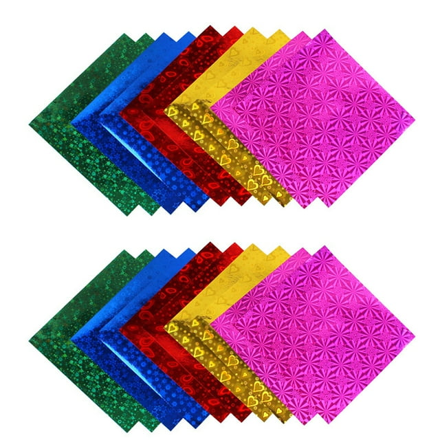 100 piezas de papel de origami hecho a mano para niños