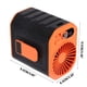thumbnail image 2 of Wmhnj Ventilador de cintura para exteriores con pantalla digital, 6000 mAh, 3 velocidades, ajustable, manos libres, para senderismo, camping y deportes., 2 of 8
