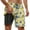 Yellow-8, variant on QHFBli Mens Swim Trunks with Compression Lined Short Bathing Suits for Men 75 Inch Inseam Liner Men's Swimming Trunk
