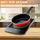thumbnail image 5 of 2/4Pcs Silicone Induction Cooktop Mat Thermochromic Induction Cooktop Protective Cover Heat Resistant Square Stove Top Protector, 5 of 5
