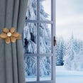 thumbnail image 1 of Riforla Rideau Attache Fleur Boucle Rideau Japonais Attache Mignonne Fleur Rideau Attache Chambre Rideau Corde Décorative Textile Maison Rangement B, 1 of 6