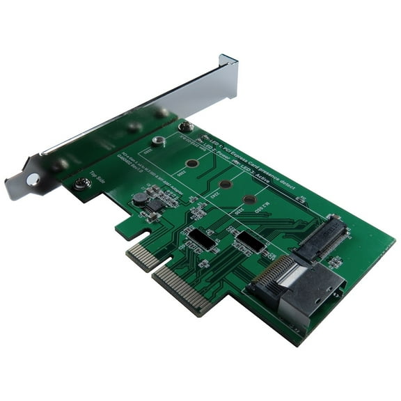 PCIe 4 Lane to M.2 (PCI-e I/F) SSD & SFF-8087