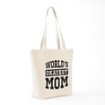 thumbnail image 7 of CafePress - Vintage World's Okayest Mom Tote Bag - Unisex Canvas Tote Bag, Beige, 1-Piece, 7 of 7