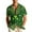 Green#27, variant on UVEASISHA Mens St. Patrick's Day Hawaiian Shirts Short Sleeve Green Clover Printed Beach Shirt Lapel Collar Button Down Irish Shamrock Graphic Shirts Green#25 XXL