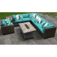 thumbnail image 2 of Venice 8 Piece Outdoor Wicker Patio Furniture Set 08i in Aruba, 2 of 2