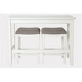 thumbnail image 1 of Home Sofa Table with Two Stools, White, 1 of 1