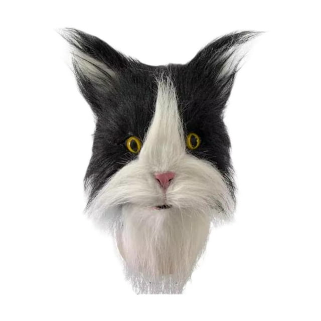 Máscara de cabeza de animal Máscara de látex animal para club nocturno Favor de fiesta Actuación escénica