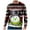 Green, variant on Long Sleeve Shirts for Men Men's Casual Loose Christmas Snowman Print Neck Comfortable Hoodless Sweatshirt Thing 1 And Thing 2 Sweatshirts Mens Polyester Junior Sweater Hoodie Tall Mens Sweat Green L