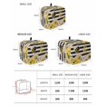 thumbnail image 2 of Spring Bees Daisy Toaster Cover 4 Slice, Large Kitchen Appliance Covers, Rustic Tulips Dots Black Striped Burlap Toaster Oven Cover with Loop, Bread Machine Cover Polyester Dust Cover Protection, 2 of 4