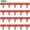 Brick red, variant on 20pcs Interlocking Garden Landscape Border Fence with Stone Look Plastic Lawn Edging