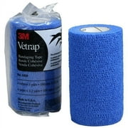 3m D-Vetrap Bandaging Tape- Blue 4 Inchx5 Yard